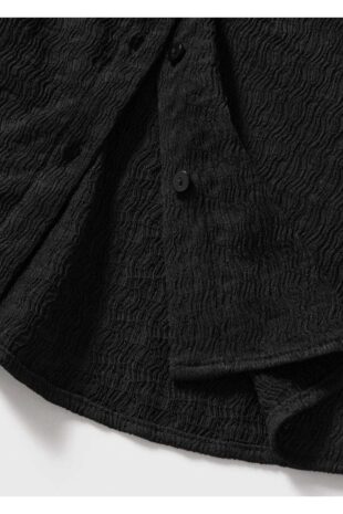 پیراهن سیاه زنانه مانگو 37047767