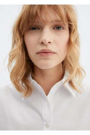 پیراهن سفید زنانه مانگو 57095808