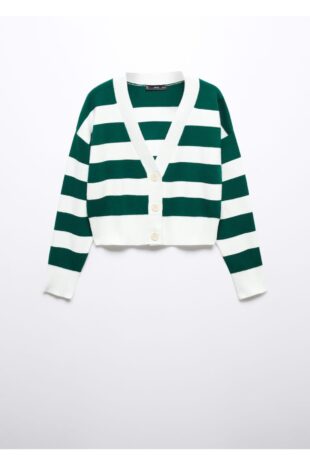 ژاکت سبز زنانه مانگو 57015814