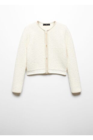 ژاکت اکرو زنانه مانگو 57017760