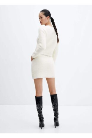 ژاکت اکرو زنانه مانگو 57017760