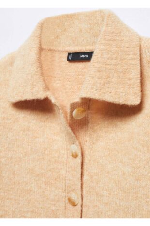 بافت بژ زنانه مانگو 57045795