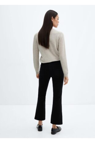 جین سیاه فاق نرمال زنانه مانگو 57027710