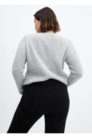 جین سیاه فاق نرمال زنانه مانگو 57027710