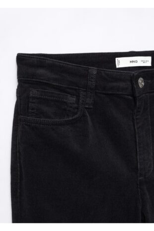 جین سیاه فاق نرمال زنانه مانگو 57027710