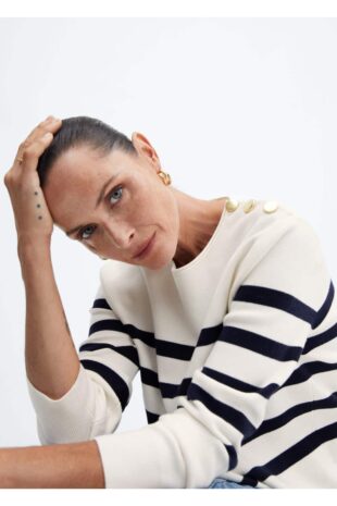 بافت لاجورد زنانه مانگو 57057724