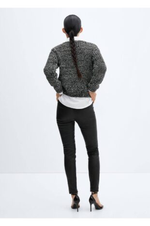 بافت سیاه زنانه مانگو 57007773