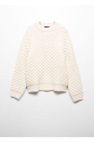 بافت سفید زنانه مانگو 57007759