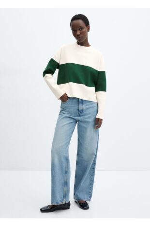 بافت سبز زنانه مانگو 57023799