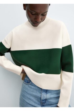 بافت سبز زنانه مانگو 57023799