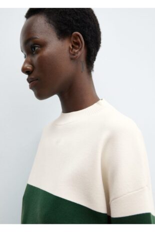 بافت سبز زنانه مانگو 57023799