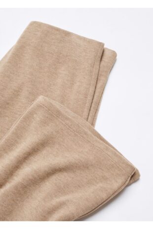 شلوار بژ فاق نرمال زنانه مانگو 57055801