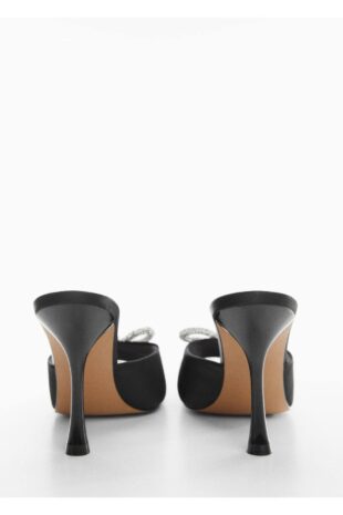 صندل سیاه زنانه مانگو 57032003