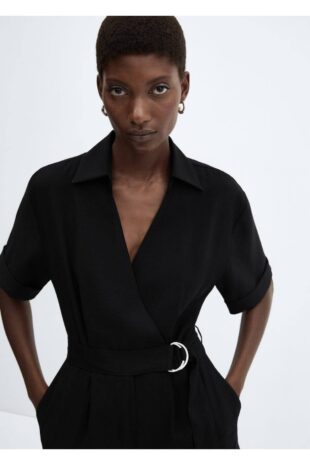 سرهمی سیاه زنانه مانگو 57056027