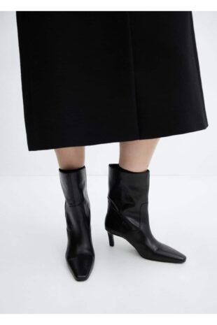 بوت سیاه زنانه مانگو 57076031