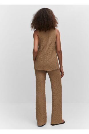 کت قهوه ای زنانه مانگو 57010277