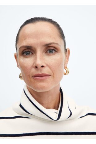 بافت لاجورد زنانه مانگو 57017725