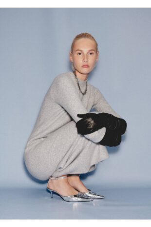 لباس خاکستری زنانه مانگو 57047726