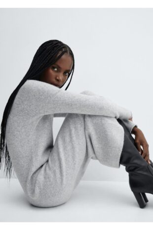 لباس خاکستری زنانه مانگو 57047726