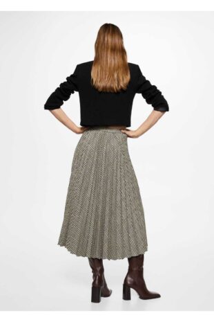 دامن سفید زنانه مانگو 37076716