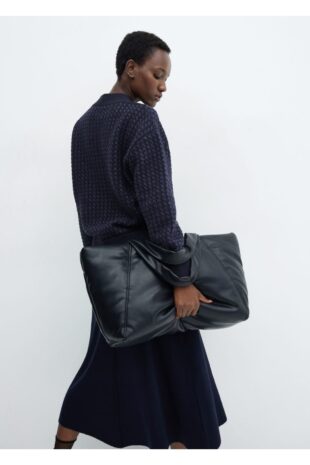 بافت آبی زنانه مانگو 57017758