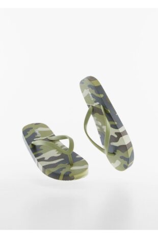 دمپایی خاکی پسرانه مانگو 47027831