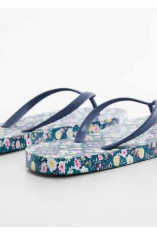 دمپایی آبی دخترانه مانگو 47037822