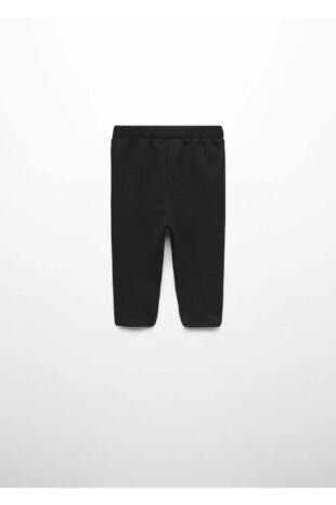 ساپورت سیاه فاق نرمال دخترانه مانگو 57067115