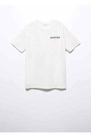 پیراهن سفید مردانه مانگو 57074772