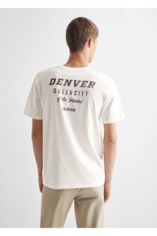 پیراهن سفید مردانه مانگو 57074772