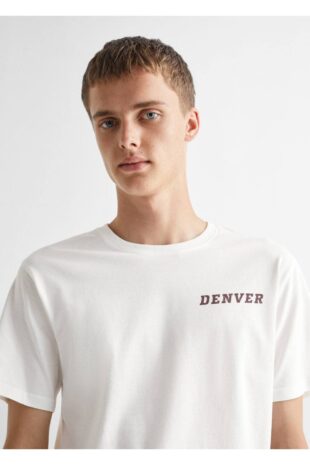 پیراهن سفید مردانه مانگو 57074772