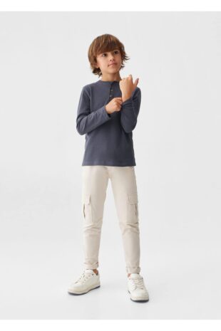 تی شرت سیاه پسرانه مانگو 57033261