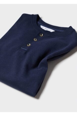 تی شرت لاجورد پسرانه مانگو 57033261