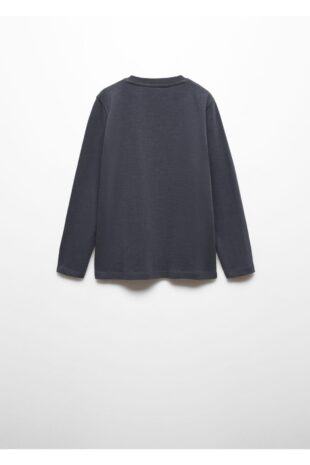 تی شرت سیاه پسرانه مانگو 57033261