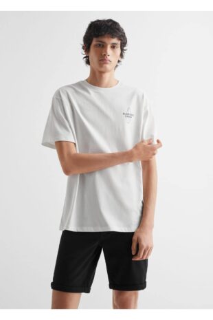 پیراهن سفید مردانه مانگو 47067830