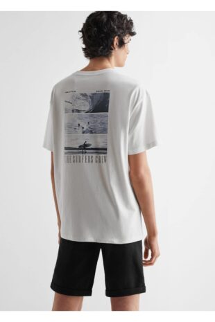 پیراهن سفید مردانه مانگو 47067830