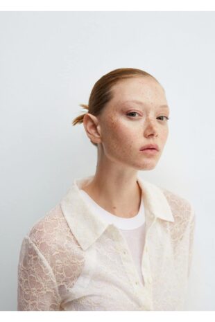 تی شرت اکرو زنانه مانگو 57078279