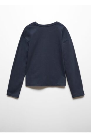 تی شرت لاجورد دخترانه مانگو 57075150