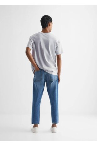 تی شرت لاجورد مردانه مانگو 47025935