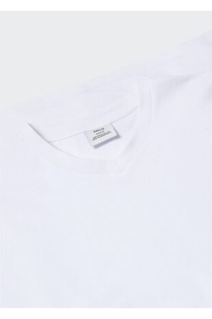 تی شرت آبی مردانه مانگو 57010794