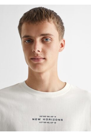 پیراهن سفید مردانه مانگو 57014020