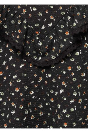 تی شرت سیاه دخترانه مانگو 57076030