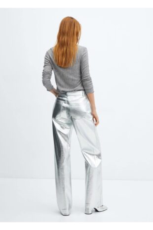 تی شرت خاکستری زنانه مانگو 57098266