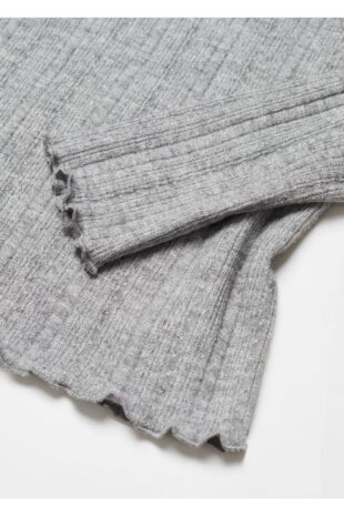 تی شرت خاکستری زنانه مانگو 57098266