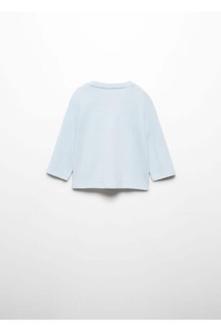 تی شرت آبی دخترانه مانگو 57045147