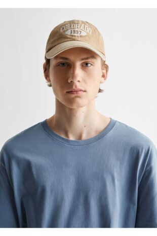 پیراهن آبی مردانه مانگو 47003669