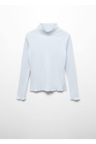 تی شرت آبی دخترانه مانگو 57005791