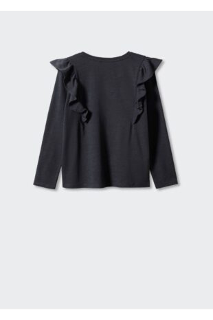 تی شرت سیاه دخترانه مانگو 57023268