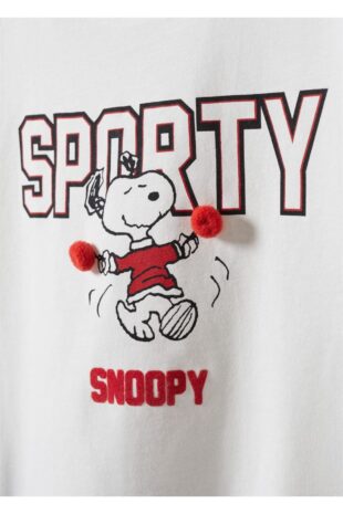 تی شرت سفید دخترانه مانگو 57042522