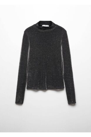 تی شرت خاکستری زنانه مانگو 57009104